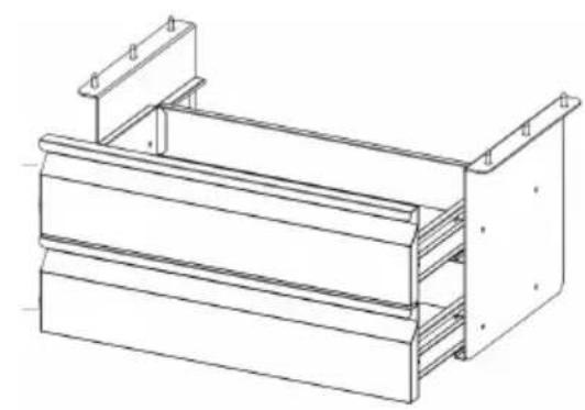 Vevor CT-4 - Tiroir sous le bureau - 2