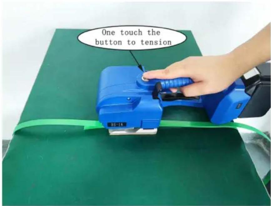 Vevor DS-16 - Step 3 Tighten straps - 1