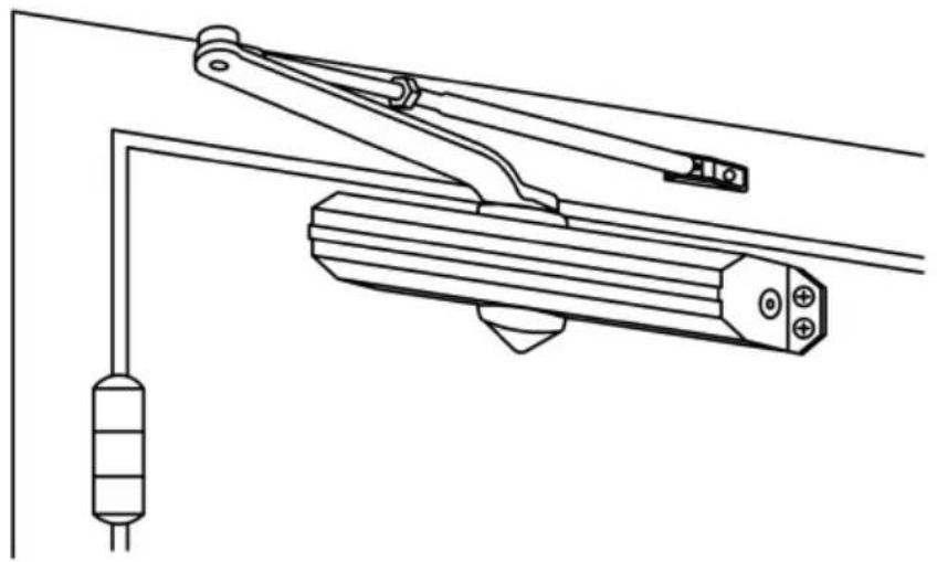 Vevor D4016 - REGULATING DOOR SPEED AND LATCHING SPEED - 1