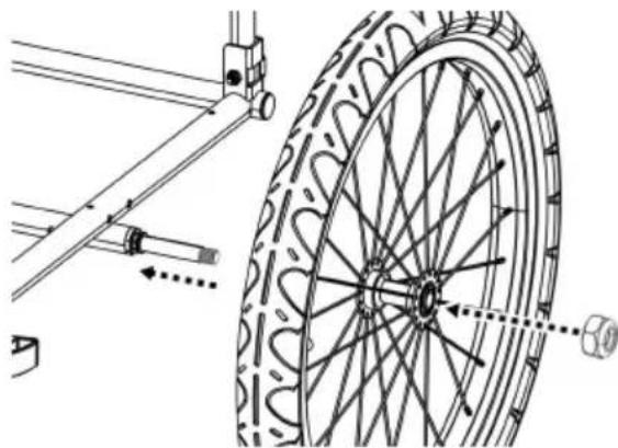 Vevor CT902B - Montaggio delle ruote - 2