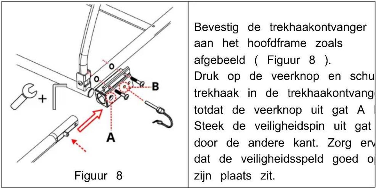 Vevor CT902B - De trekhaak monteren - 1
