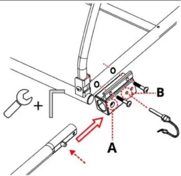 Vevor CT902B - Installation de la barre de remorquage - 1