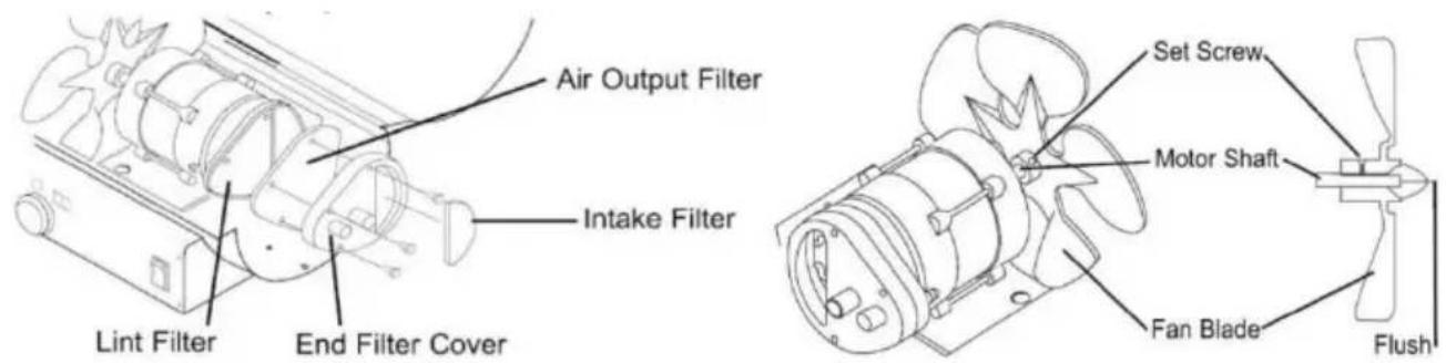 Vevor DG-K70 - LUFTFILTER: - 1