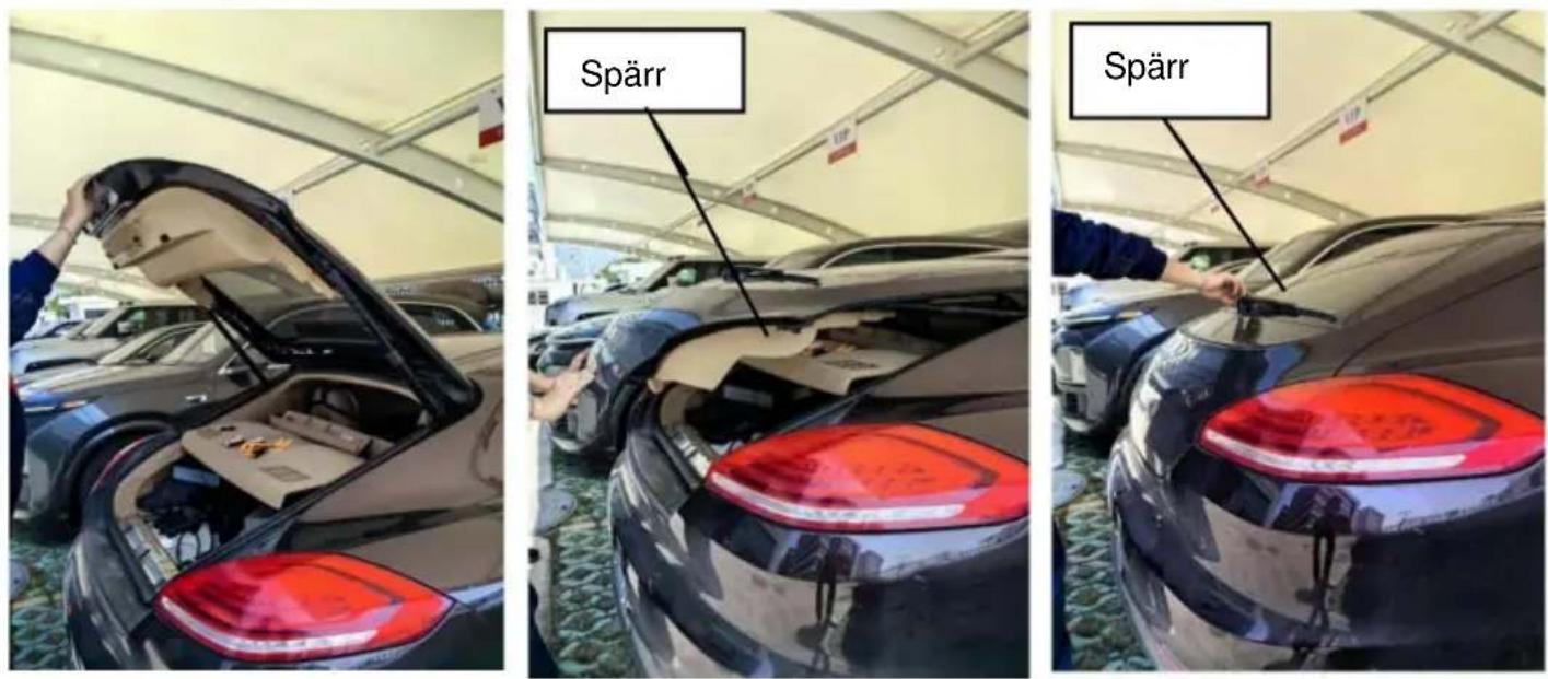 Vevor D5102 - Installationssteg för motordriven baklucka (Porsche Panamera för exempel) - 7