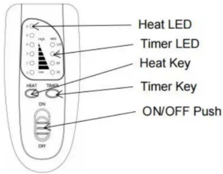 Vevor FT-2220 - Foot Warmer Heating Pad Operation - 1