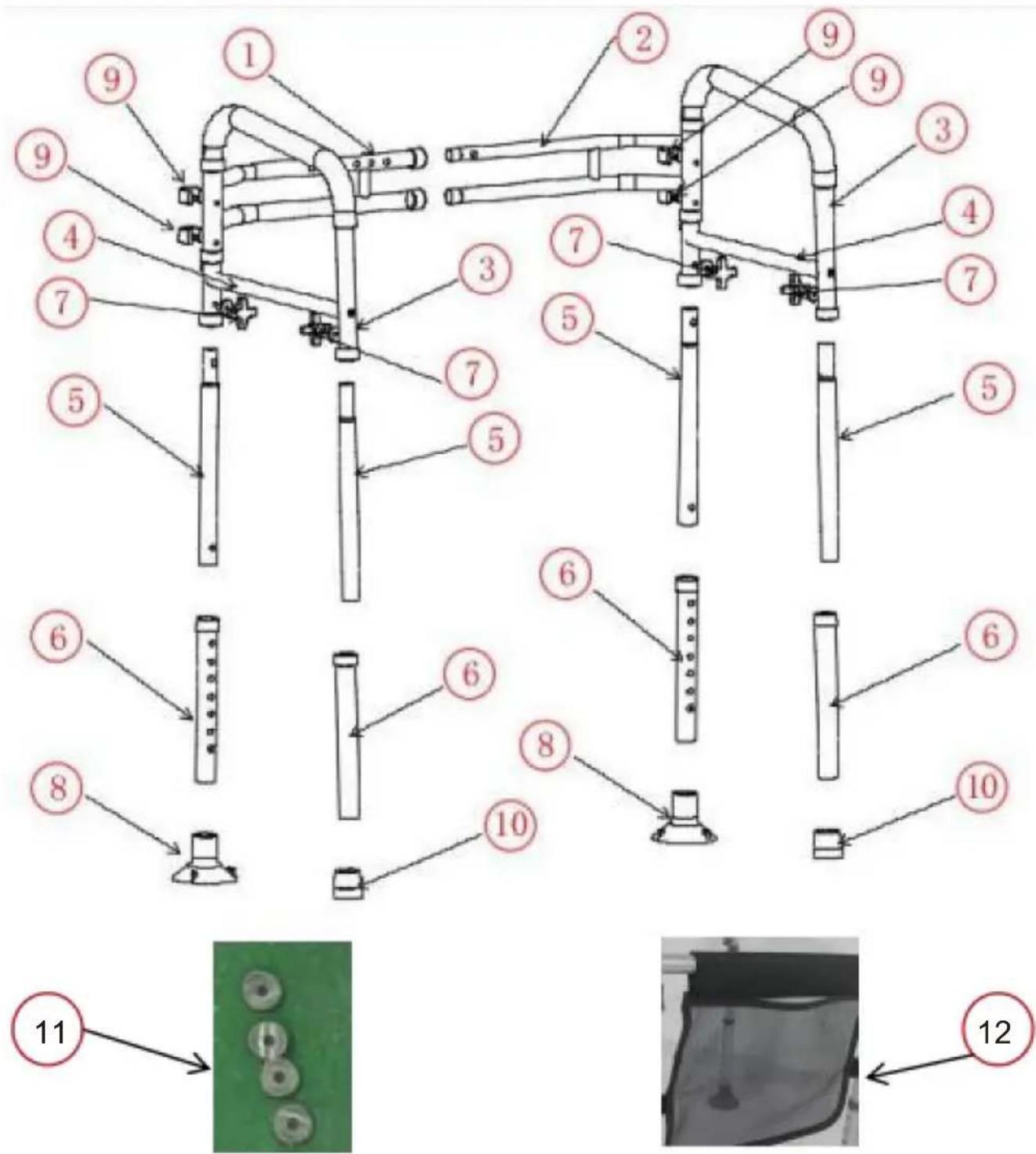 Vevor FBL900631 - CONSERVEZ CES INSTRUCTIONS - 12