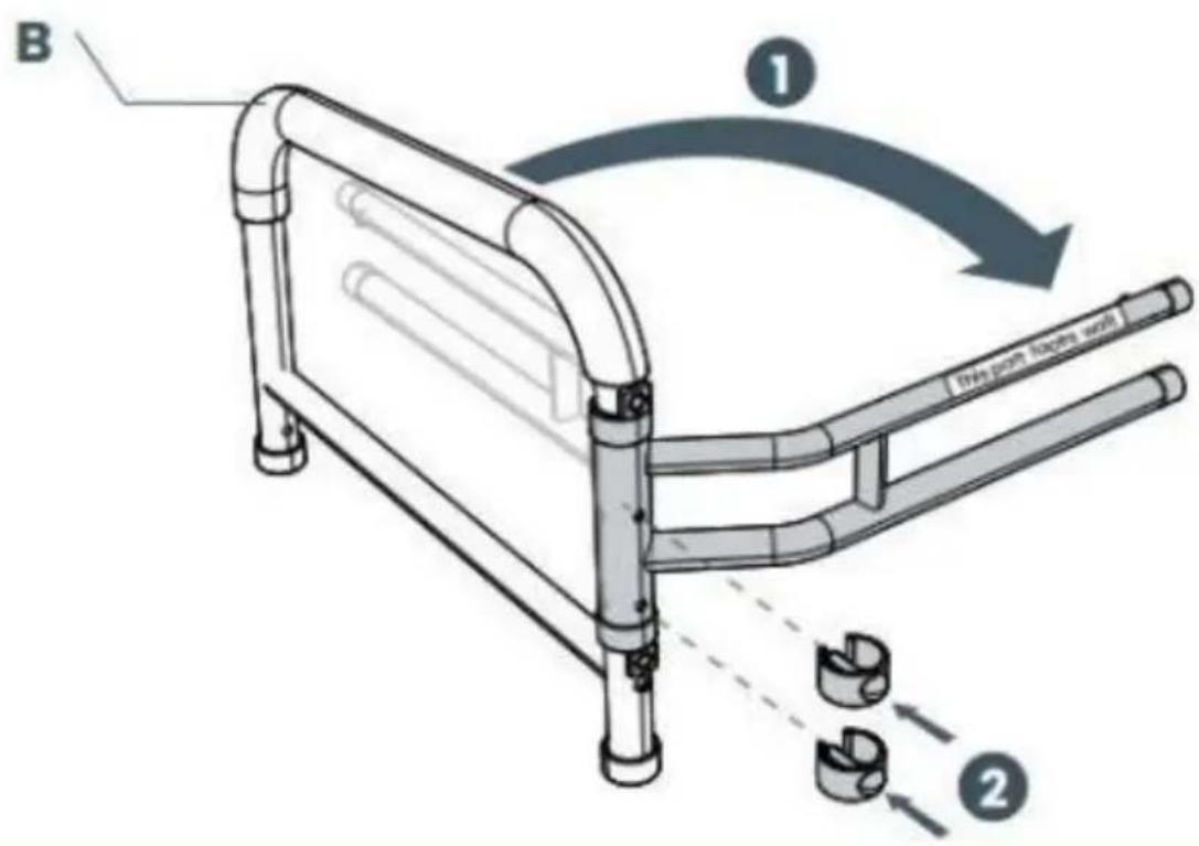 Vevor FBL900631 - Open the Handrests - 4