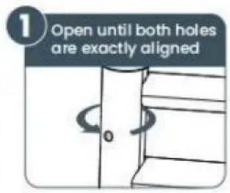 Vevor FBL900631 - Open the Handrests - 1