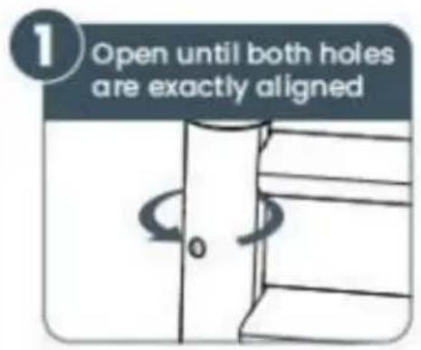 Vevor FBL900631 - Open the Handrests - 1