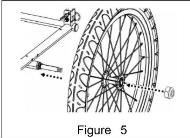 Vevor DT810 - Fixation des roues - 2