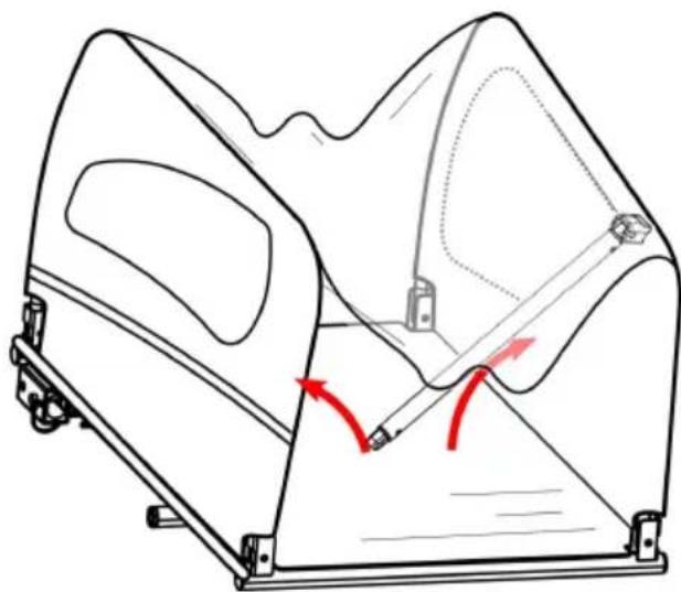 Vevor DT810 - Abrir el marco principal - 1