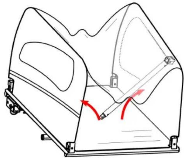 Vevor DT810 - Öppna huvudramen - 1