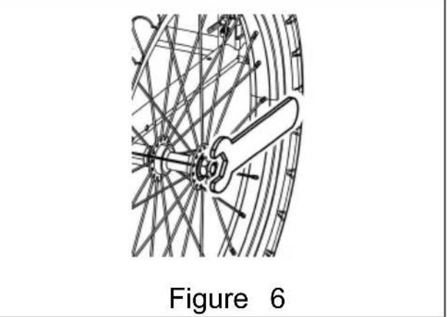 Vevor DT810 - Fixation des roues - 3