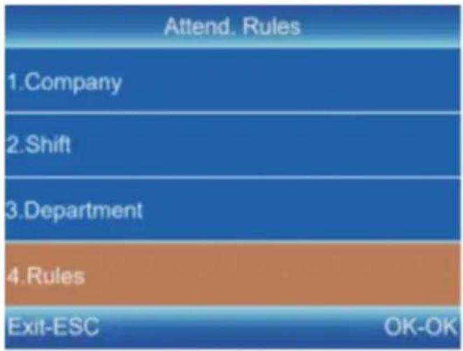 Vevor F01H - ATTENDANCE RULES - 1