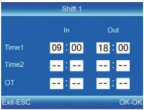 Vevor F01H - SHIFT SETTING - 3