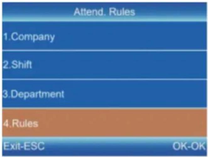Vevor F01H - ATTENDANCE RULES - 1