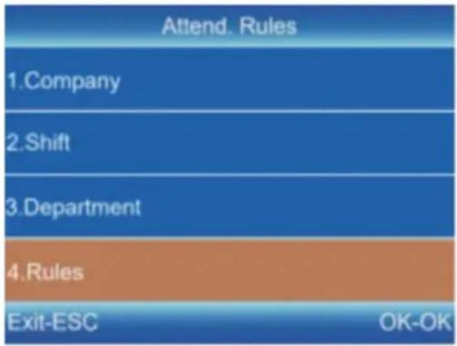 Vevor F01H - ATTENDANCE RULES - 1