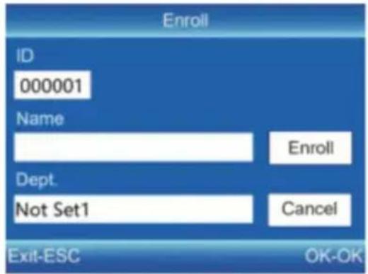 Vevor F01H - EMPLOYEE ENROLL - 1