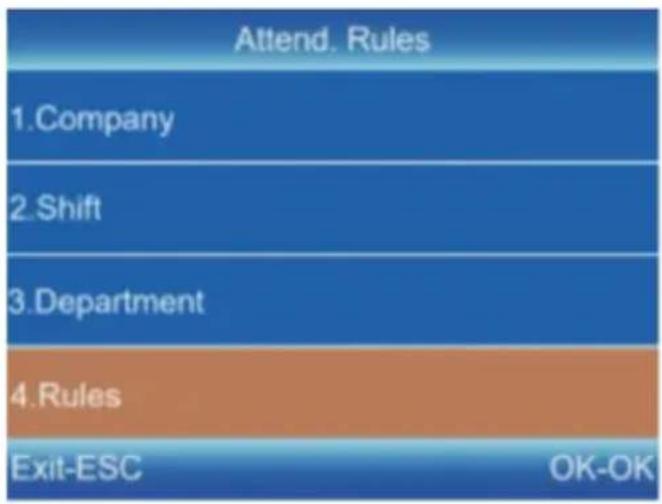 Vevor F01H - ATTENDANCE RULES - 1