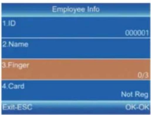 Vevor F01H - EMPLOYEE ENROLL - 3