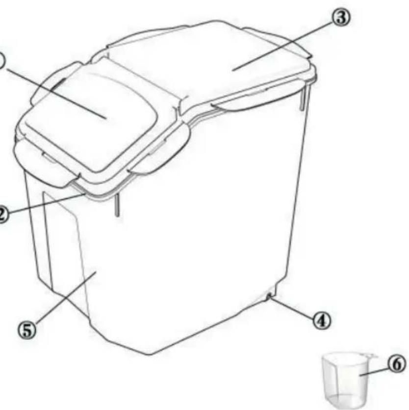Vevor F-8909X2 - ATTENZIONE: PER PREVENIRE LESIONI GRAVI E MORTE DAMANCIA: - 1