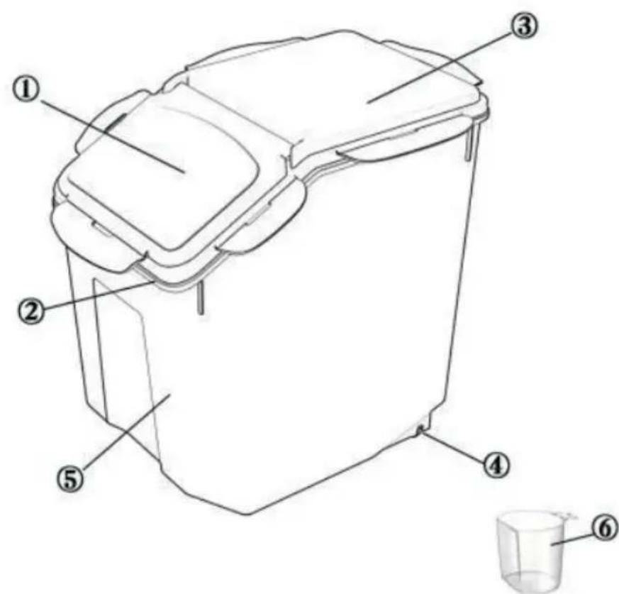 Vevor F-8909X2 - PRODUCT COMPONENTS - 1