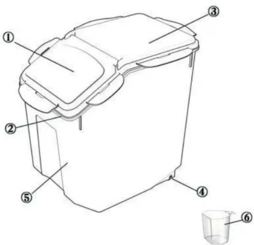Vevor F-8909X2 - COMPONENTES DEL PRODUCTO - 1