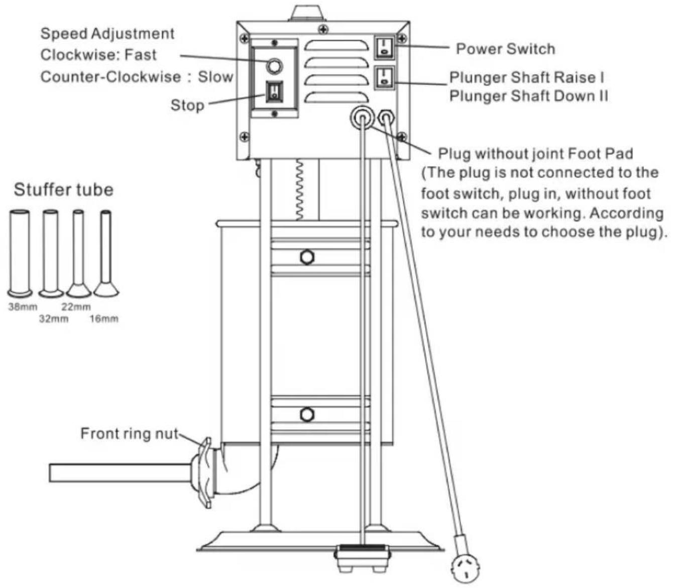 Vevor EVS-12L - Important SAFETY INSTRUCTIONS - 1