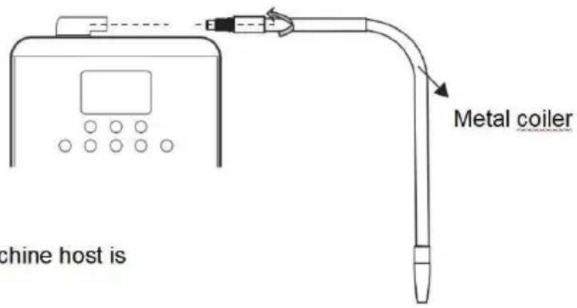 Vevor EHM-939 - Step 9: Install metal coiler - 1
