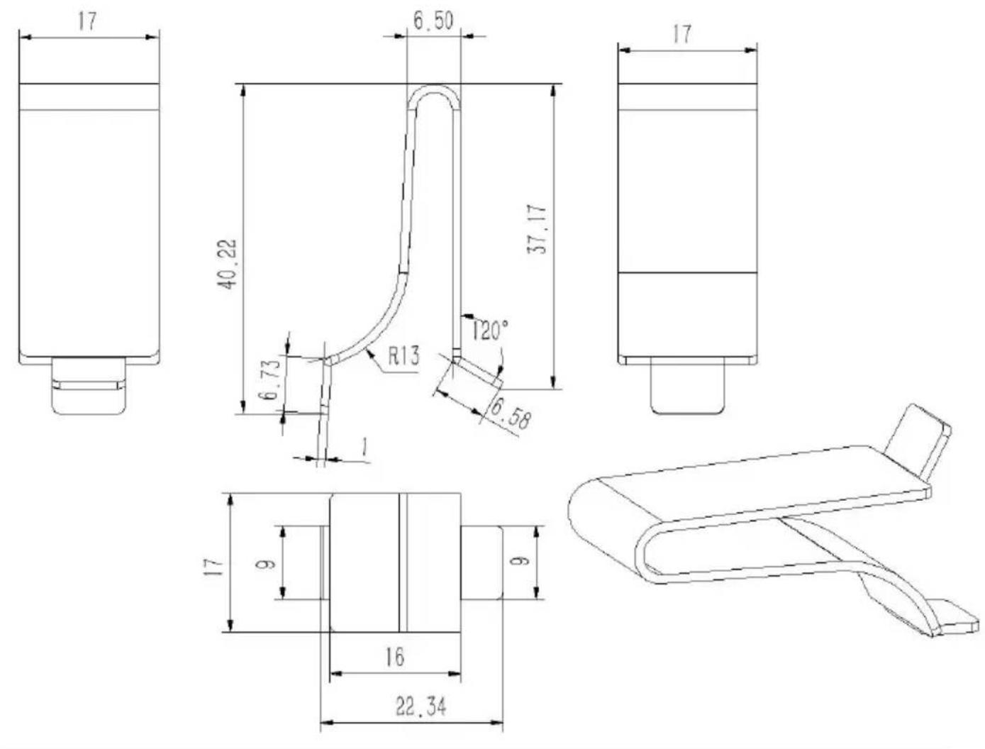 Vevor GJ01 - Estructura del producto - 1
