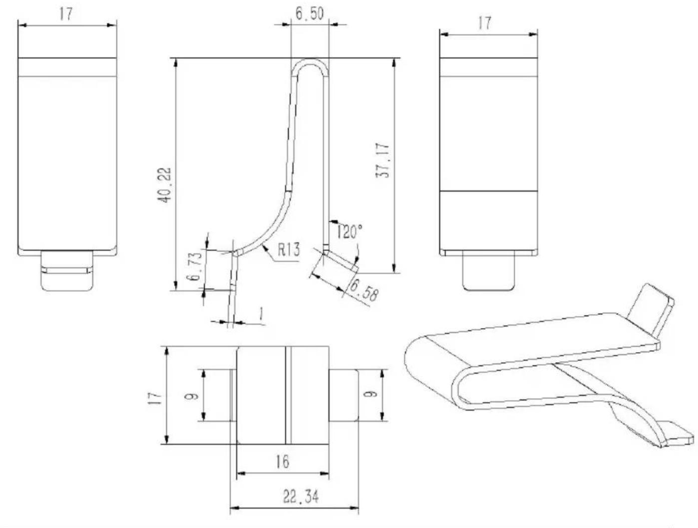 Vevor GJ01 - Structure du produit - 1
