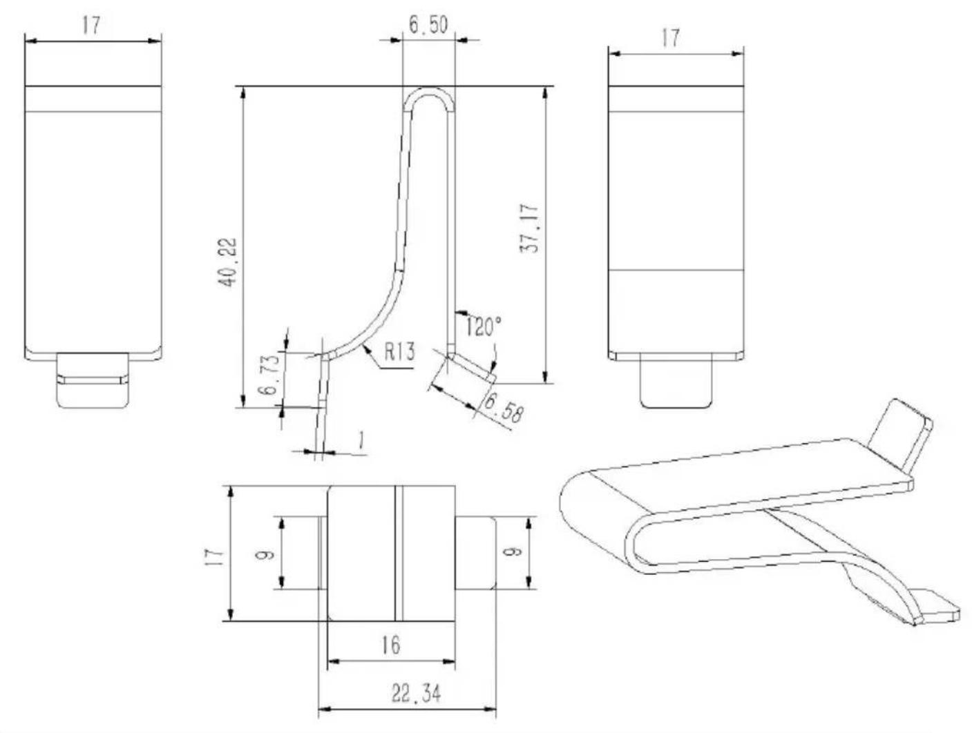 Vevor GJ01 - Produktstruktur - 1