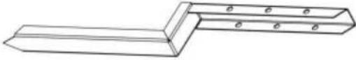 Vevor FX-3.5-36-8 - HEK POST ANKER GROND SPIKE - 3