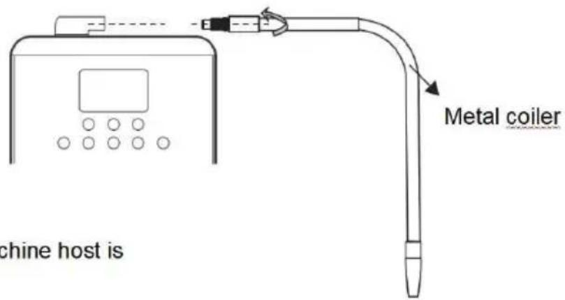 Vevor EHM-729 - Step 9: Install metal coiler - 1