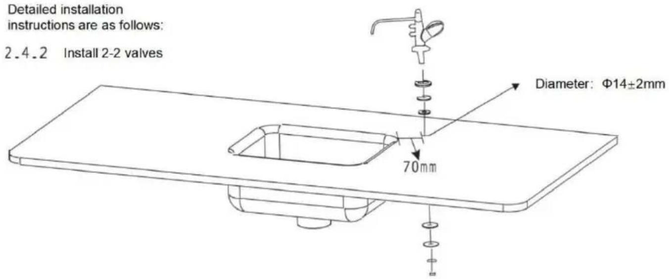 Vevor EHM-729 - Installationssteg: - 1