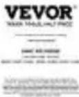 Vevor FB-A06 - PACKAGE CONTENTS - 13