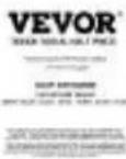 Vevor FB-A06 - PACKAGE CONTENTS - 11