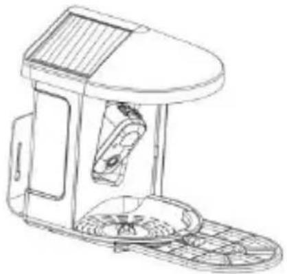 Vevor FB-A03 - SMART BIRD FEEDER - 1