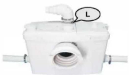 Vevor FLO1200 - 3-4. Collegamento del tubo di - 2