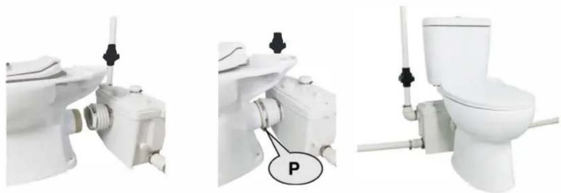 Vevor FLO1200 - Connecting the Toilet - 1
