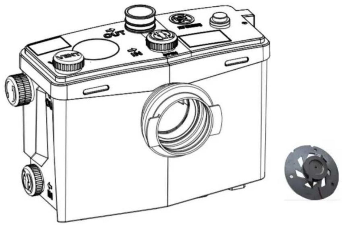 Vevor FLO1200 - ZERKLEINEREPUMPE - 1