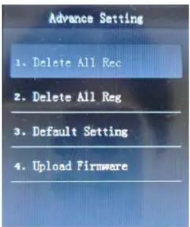 Vevor F18 - DEVICE SETTINGS - 1