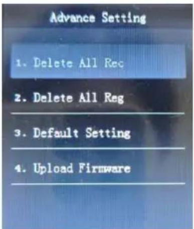 Vevor F18 - DEVICE SETTINGS - 1