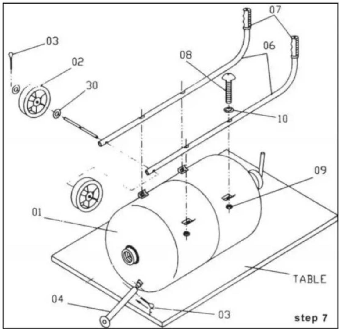 Vevor FF-Q902 - ASSEMBLY INSTRUCTIONS - 5