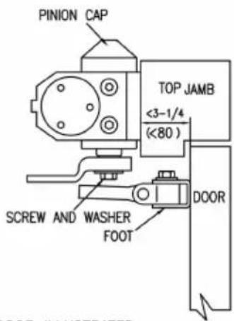 Vevor D4015 - 6.Top JAMB-installatie - 2