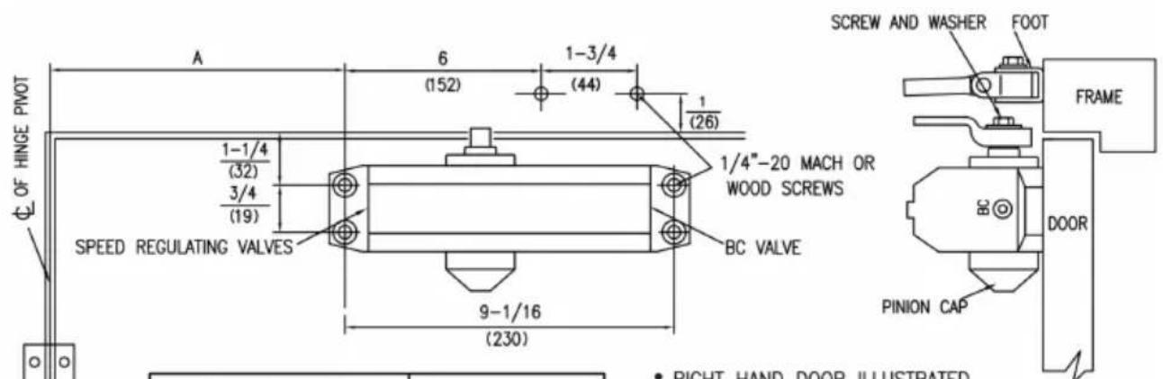 Vevor D4015 - Installazione regolare del braccio. - 1
