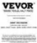 Vevor FB-A01 - PACKAGE CONTENTS - 11