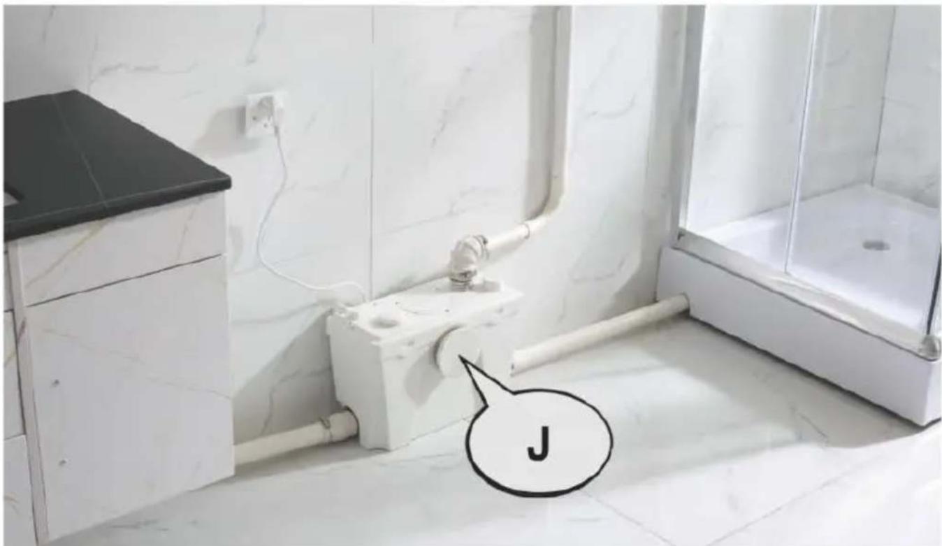 Vevor FLO700 - INSTALLATION OF CONNECTING PIPE IN THE SHOWER ROOM - 4
