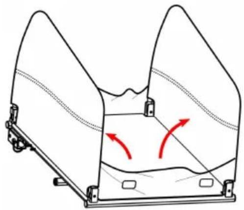 Vevor CT901M - Het hoofdframe openen - 1
