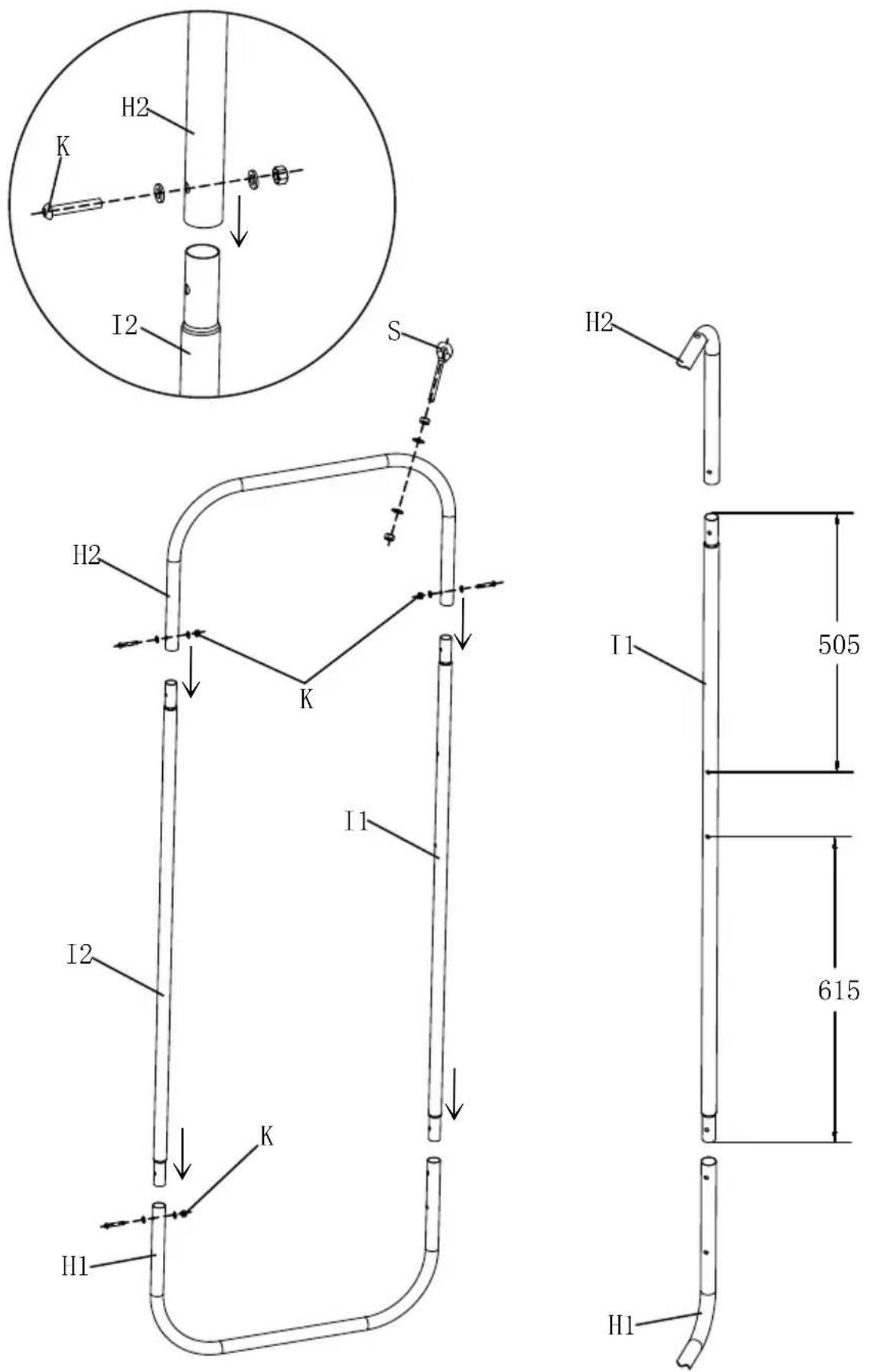 Vevor CD-HG04 - ASSEMBLY - 6